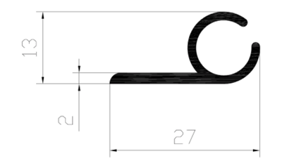 ATP 424 - 5020 mm - Anodized