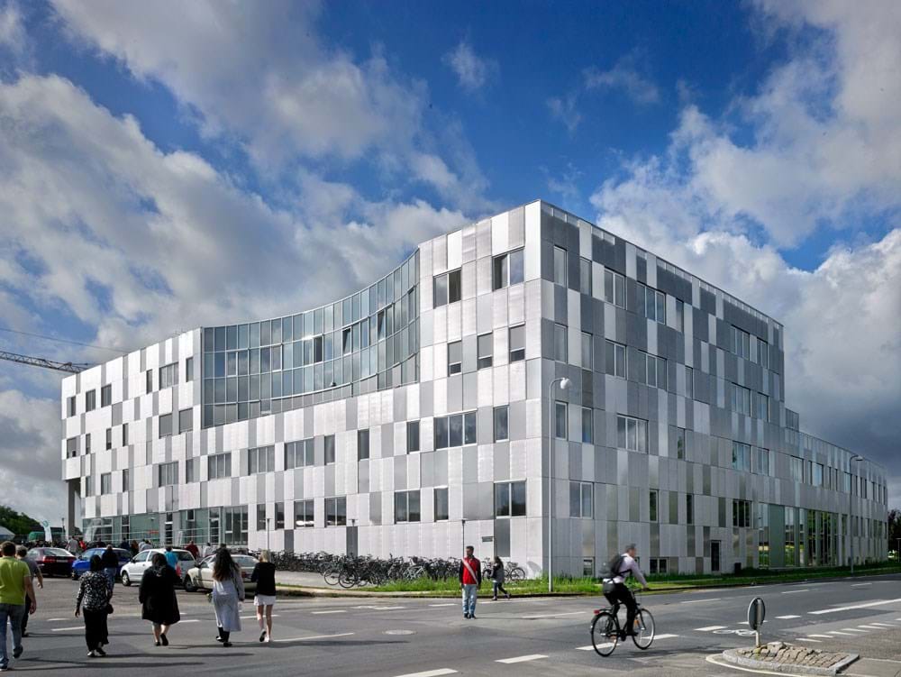 Entrén till VUC i Odense, Danmark
