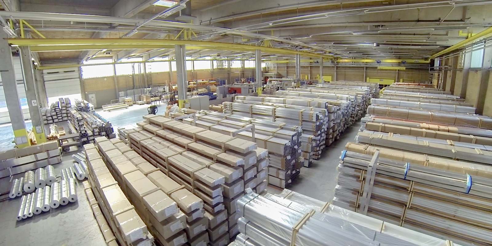 Lagring av aluminium på lager under vintern