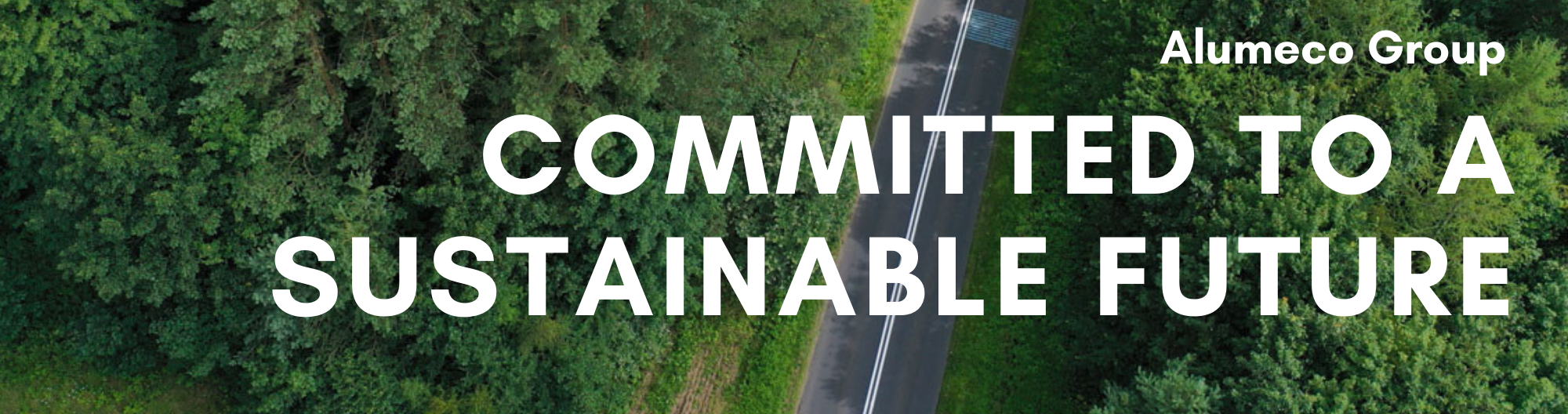 Alumeco Group is committed to a sustainable future