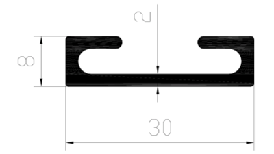 ATP 421 - 5020 mm - Anodized